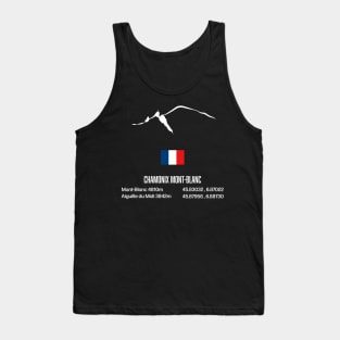 Chamonix Mont Blanc France Tank Top